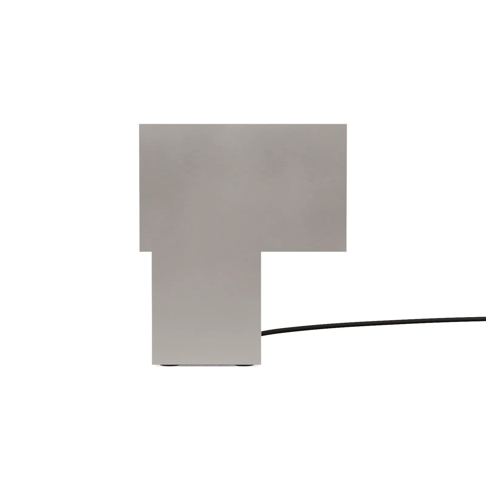 Lamp Study in raw aluminum.