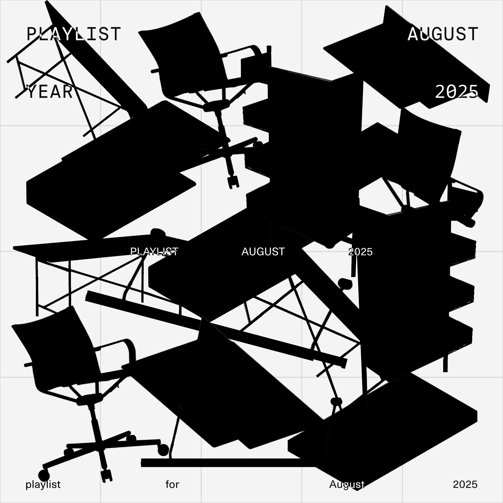 Playlist cover for August 2025