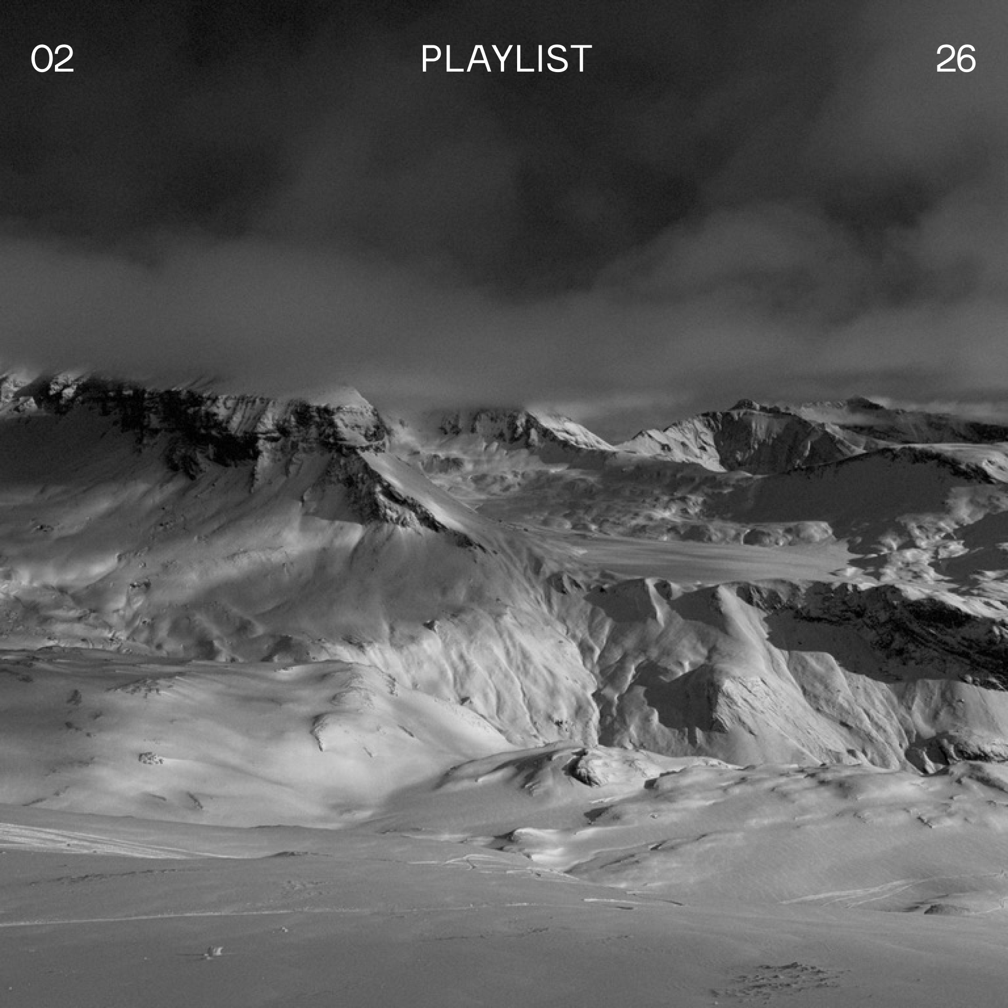 Playlist cover showing the shared grid system.