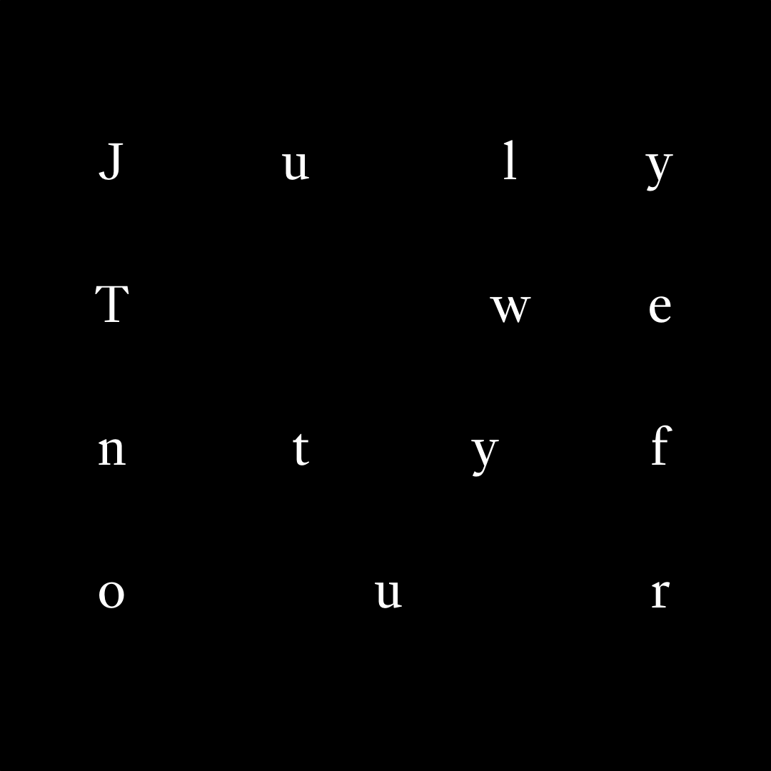 Playlist cover for July 2024